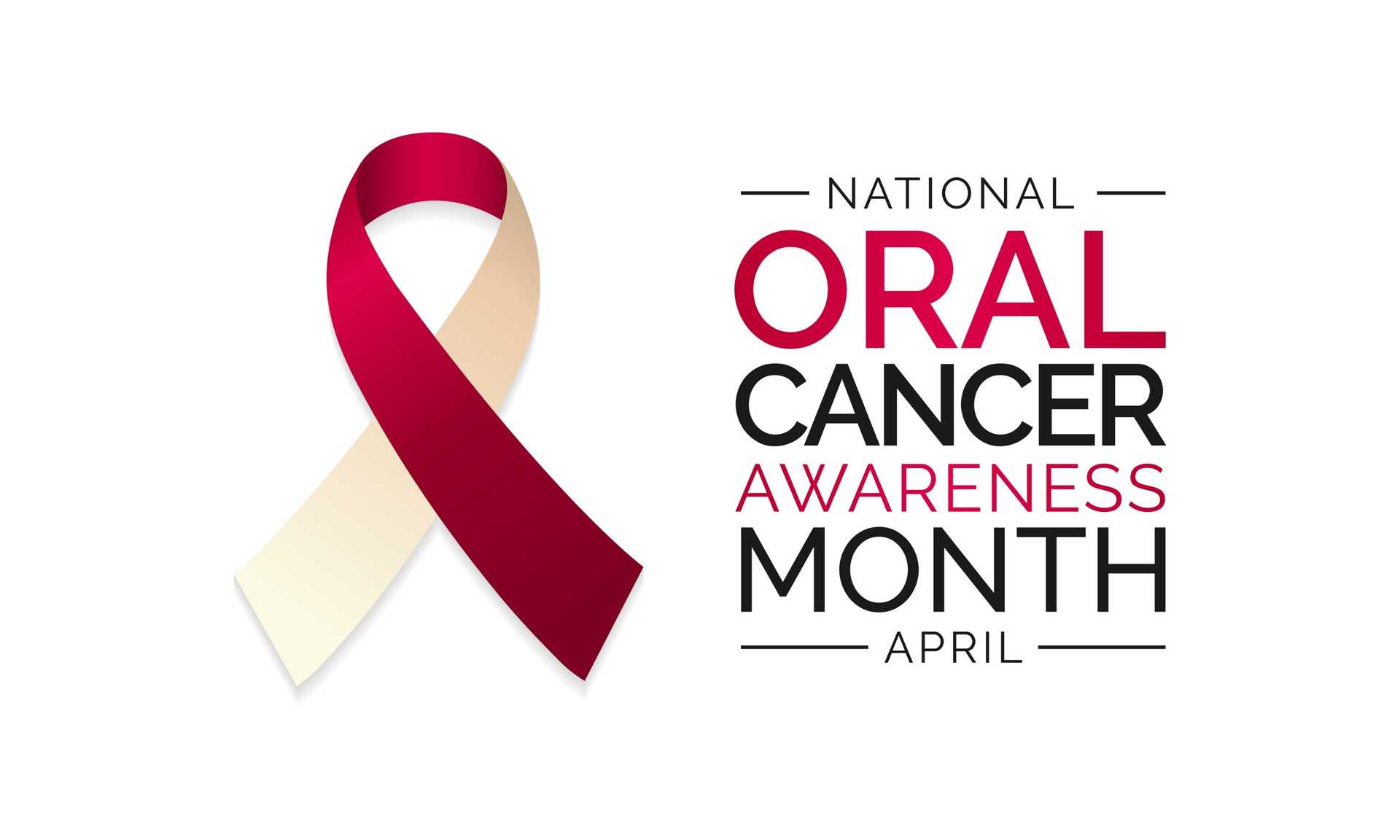 Vector,illustration,on,the,theme,of,oral,cancer,awareness,month April is Oral Cancer Awareness Month